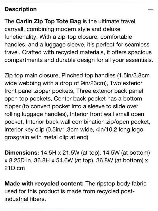 Rare! Lesportsac Carlin Bright Pink Nylon Zip TopTote - Picture 9 of 9